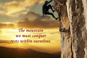 A Purpose In The Pain – The Mountains We Must Conquer