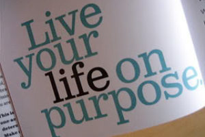 FINDING YOUR PURPOSE IN LIFE